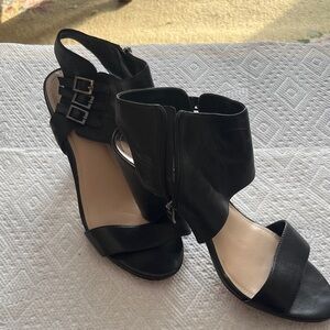 Vince Camuto Black Strappy Heels